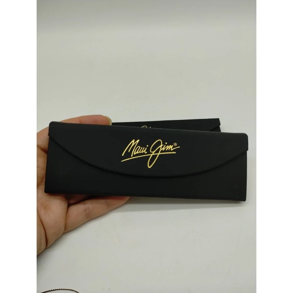 Lot Of 2 Maui Jim Folding Magnetic Sunglasses Case Small- 6.25